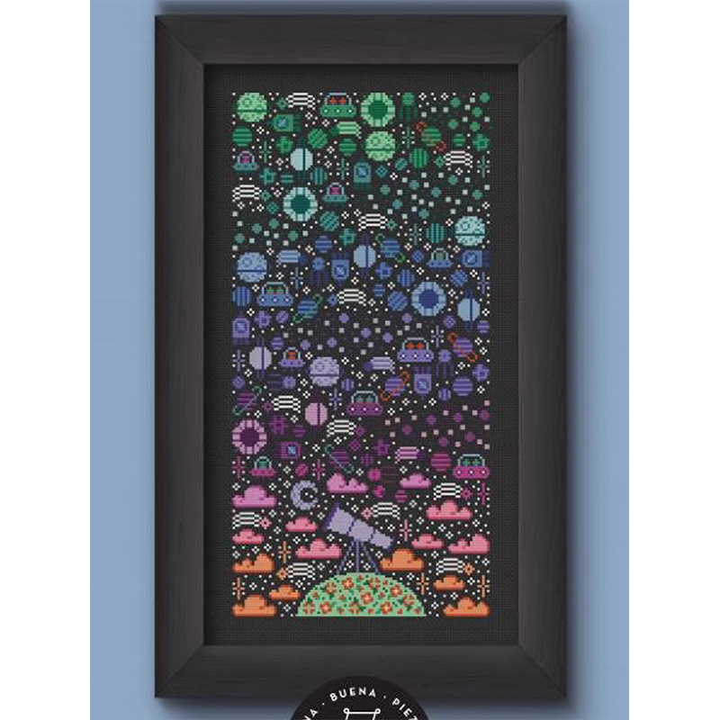 Art Craft And Cloth - 刺embroideryクロスステッチ完全キット、クロスステッチセット、パンチ針、クラフト、DIY、11165