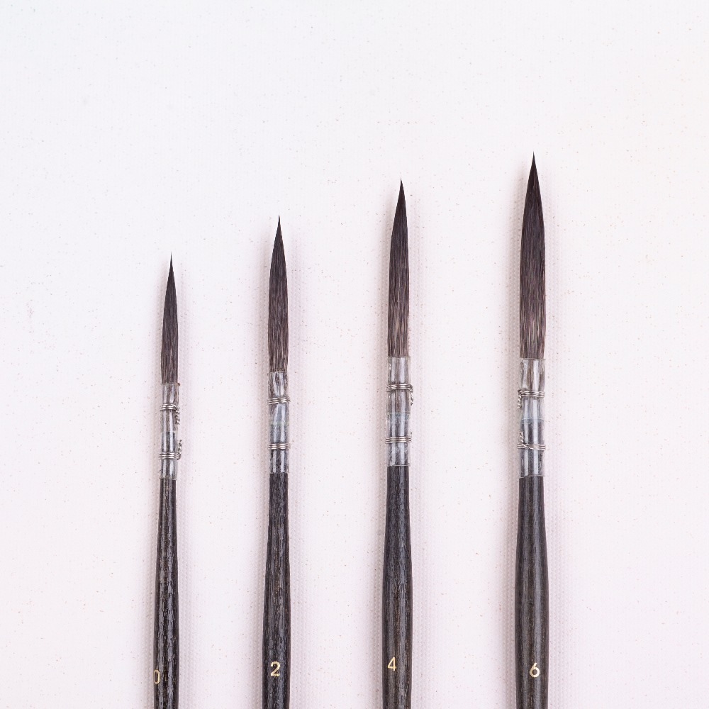 Gouache Paint Set - Artsecret 天然木ロッド 1PC 688LR 高品質リス毛水彩クアレルガッシュ画材文具ツール