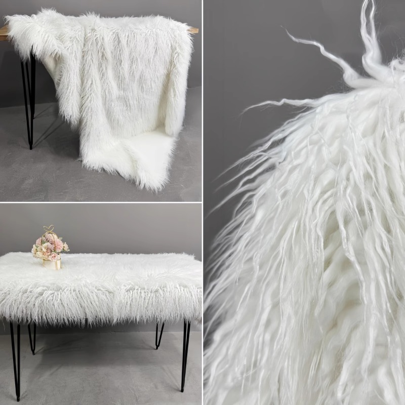 Art Craft Upholstery - 長毛プラッシュ生地カウンターディスプレイ装飾芸術工芸品縫製家具用毛皮衣料生地（メーター単位DIY布地）