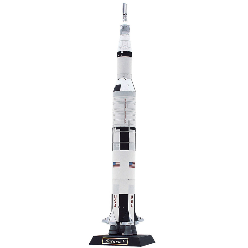Art And Craft Rocket - マーニカサターンテレビrocketスペース折りたたみ式折り紙アート手作り3D紙モデルsci-fiペーパークラフトdiy 10代の大人のクラフトおもちゃZX-008