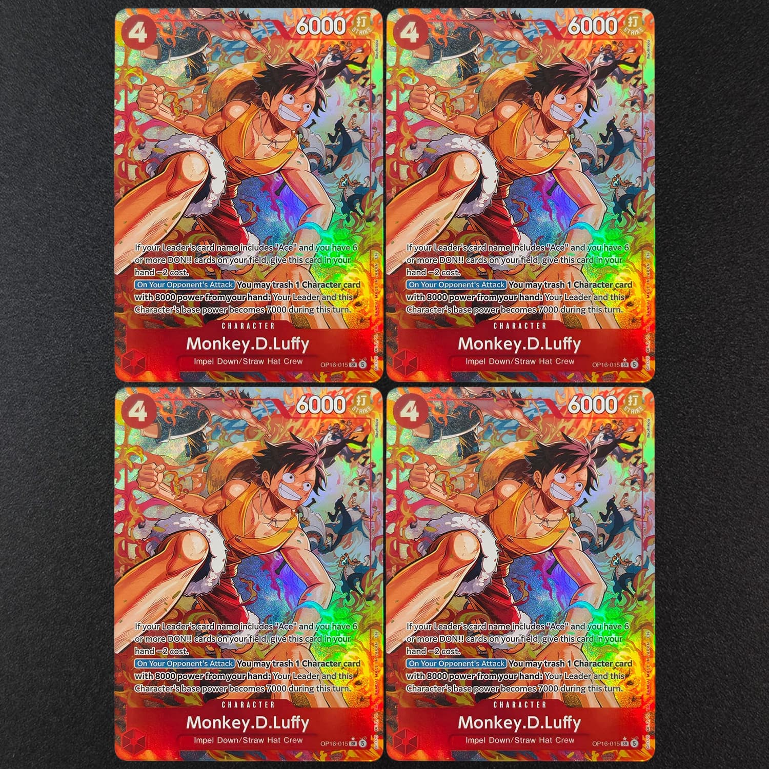Art Craft Games - DIY プロキシ ワンピース TCG 英語版 OP16-015