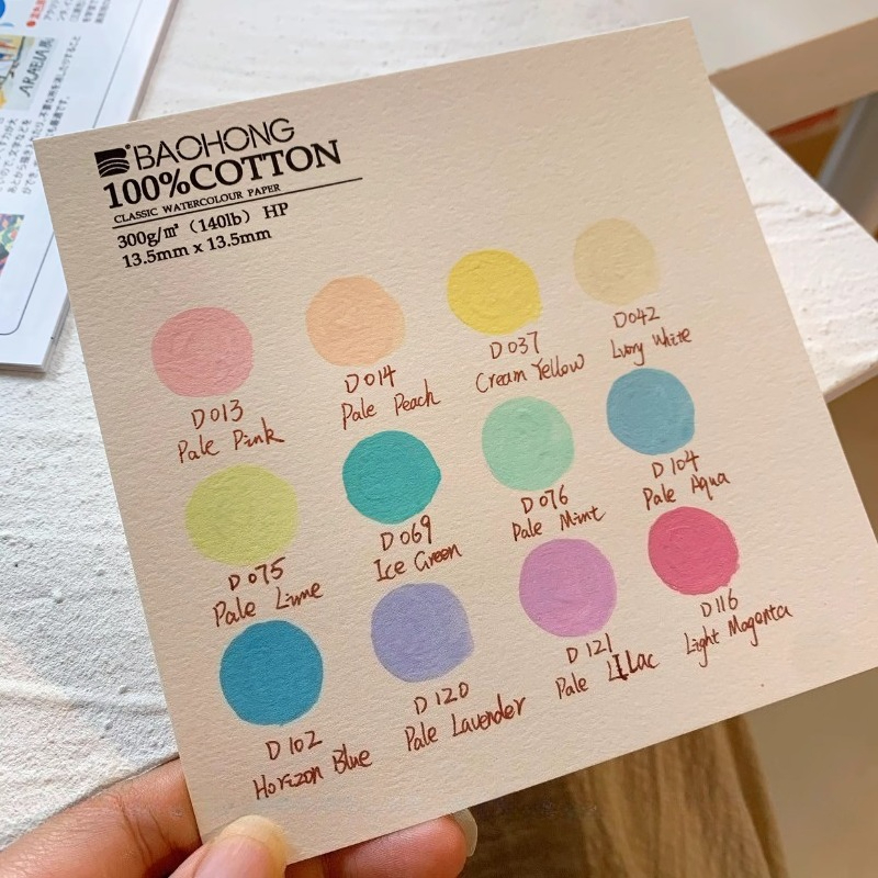 Holbein12 色不透明アクリルガッシュ顔料セットマカロ - Gouache Paint Set のレビューと価格