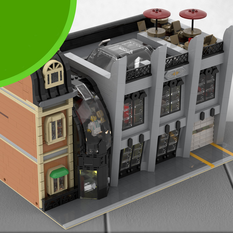 4135ピース MOCモジュラービルディング モジュラーモー - Art Craft Museum のレビューと価格