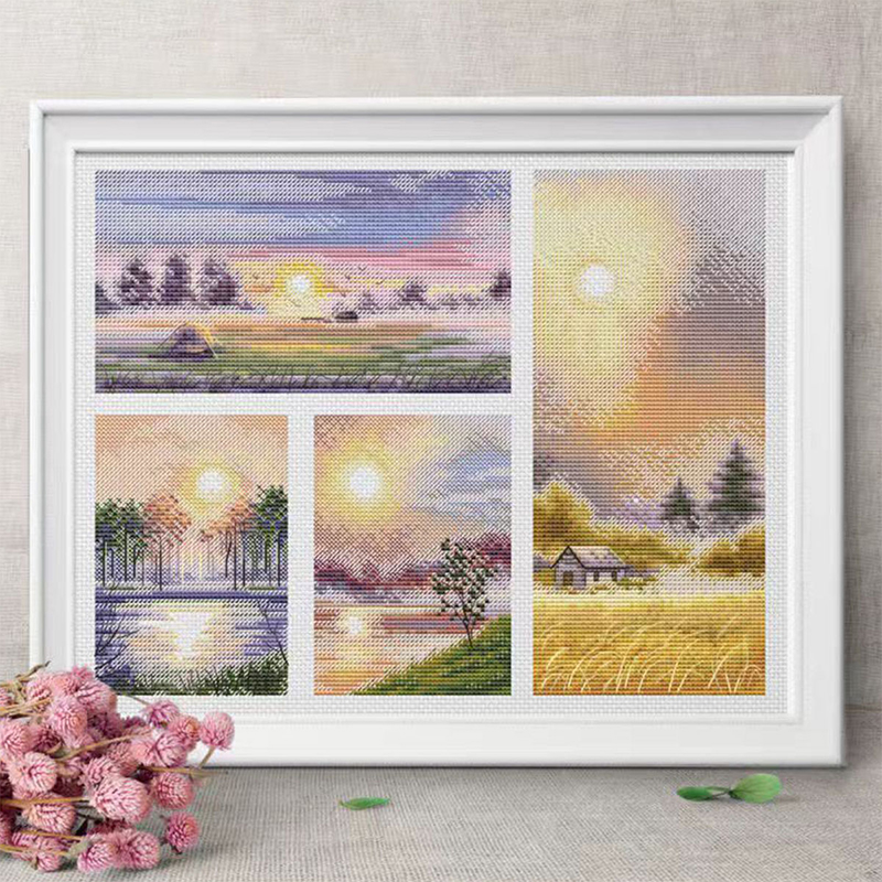 5133 クロスステッチキット 刺繍用クロスステッチ クロス - Art Craft And Cloth のレビューと価格