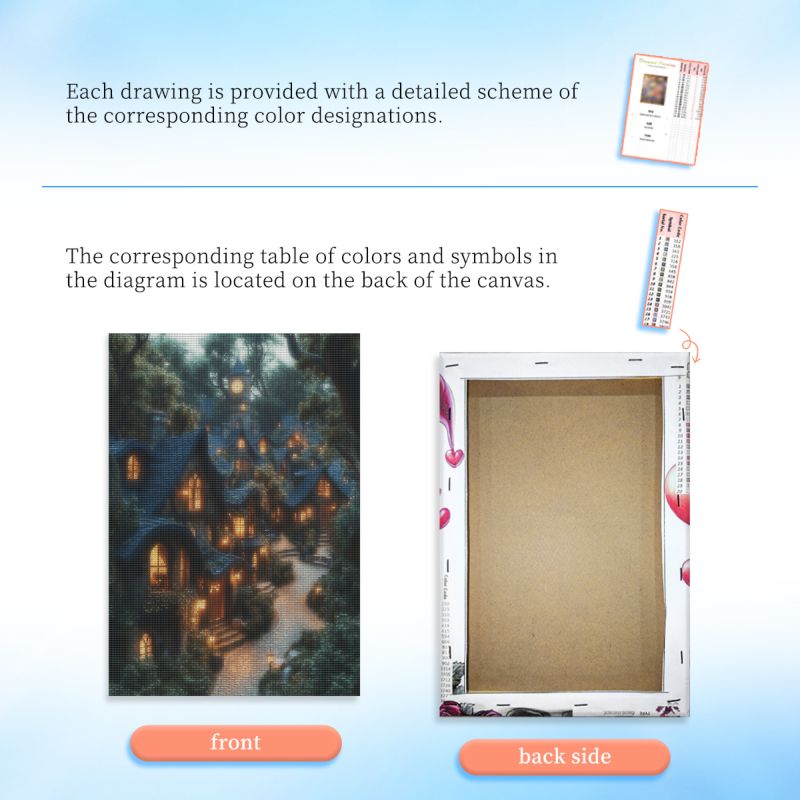 RUOPOTY フレーム付きハウス 5d ダイヤモンドペイン - Art Craft Kits For Adults のレビューと価格