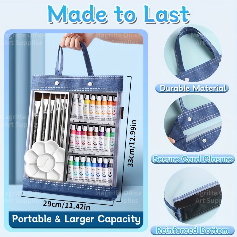 新学期42/48/54/66本入りガッシュ絵具チューブセット - Gouache Paint Set のレビューと価格