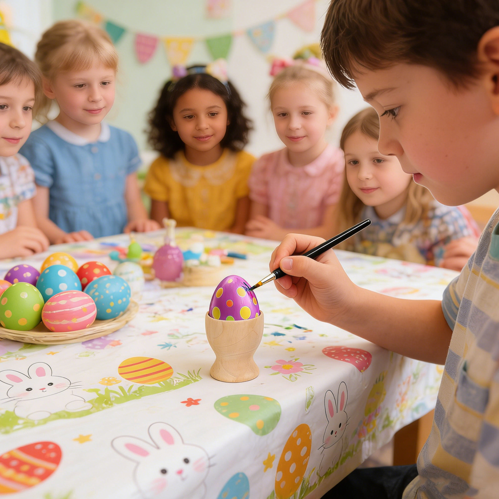 12個入り無地木製エッグスタンドカップ型DIYエッグカップホ - Art Craft For Preschool のレビューと価格