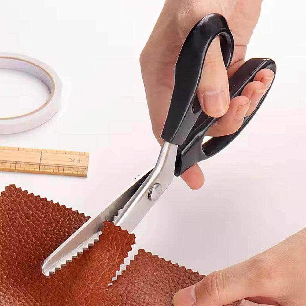 裁縫用ハサミ ジグザグ裁縫用ハサミ デコレーションエッジ、ピ - Art And Craft Zig Zag Scissors のレビューと価格