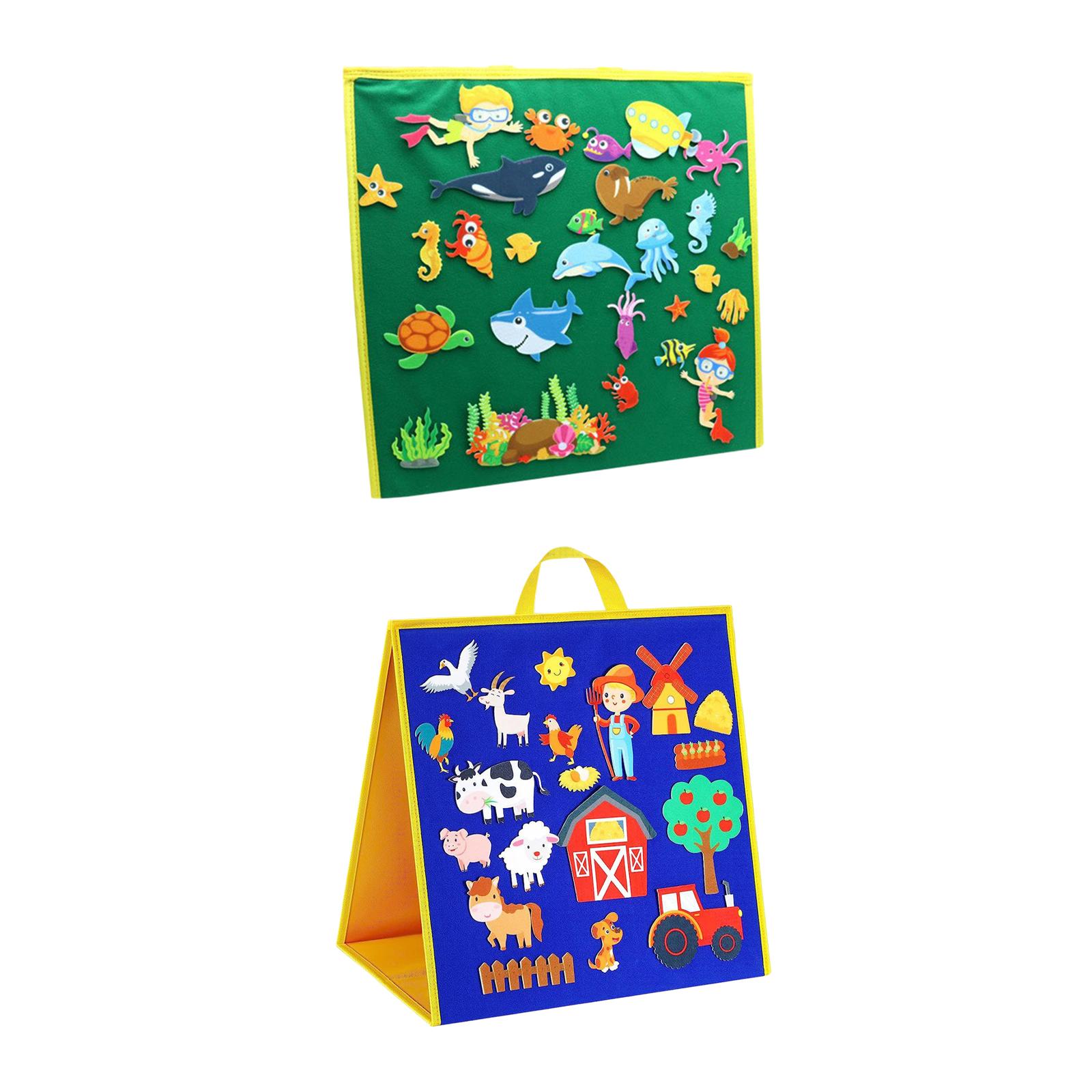 フェルトストーリーアクティビティキット、パーティー用アート＆ - Art Craft For Preschool のレビューと価格