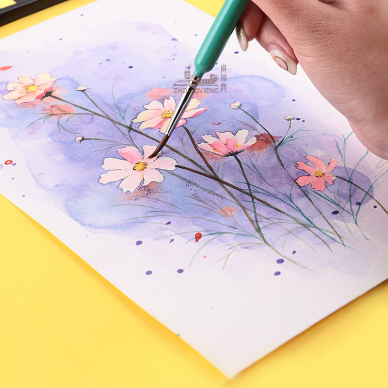 4/5/10 個ミニチュアフックラインペンアートペイントブラ - Gouache Paint Set のレビューと価格