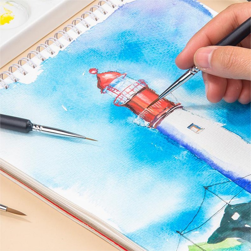 ファインポイントブラシペン,フックラインペン,アーティスト手 - Gouache Paint Set のレビューと価格
