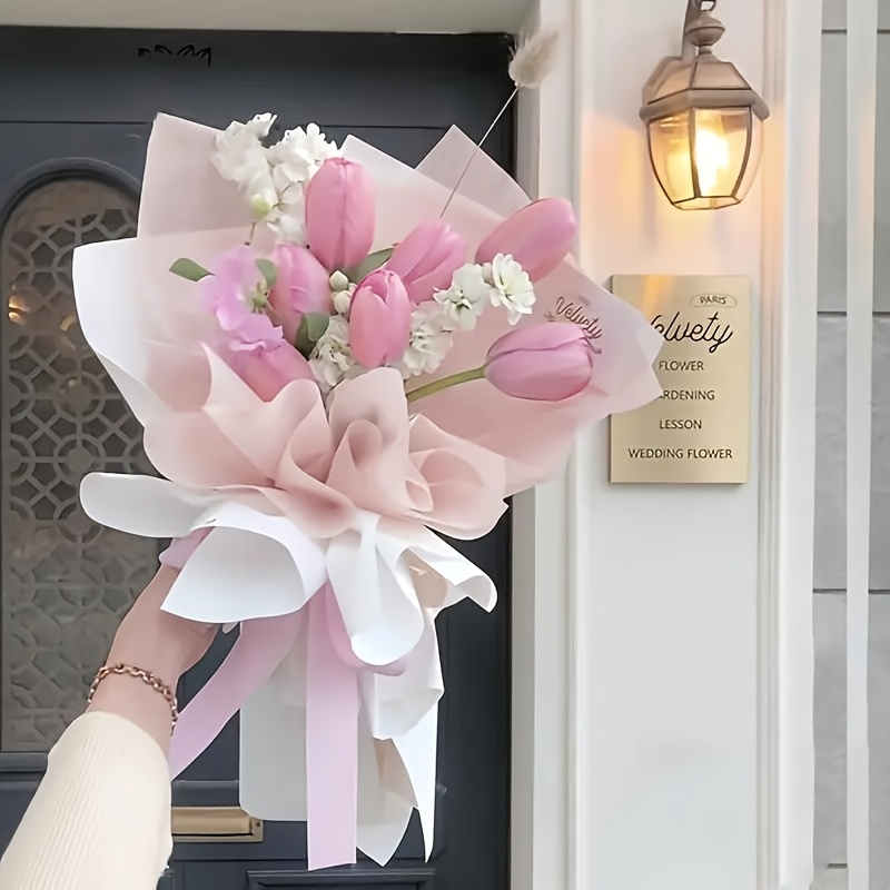 120枚入り - 取り外し可能な花包装裏地紙、花包装紙、フラ - Art Craft Paper のレビューと価格