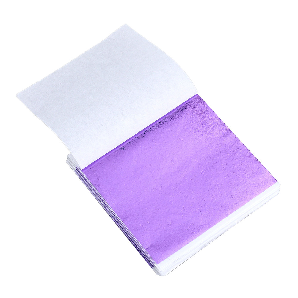 50枚入り 8x8.5cm ゴールドリーフシート 模造金箔紙 - Art Craft Paper のレビューと価格