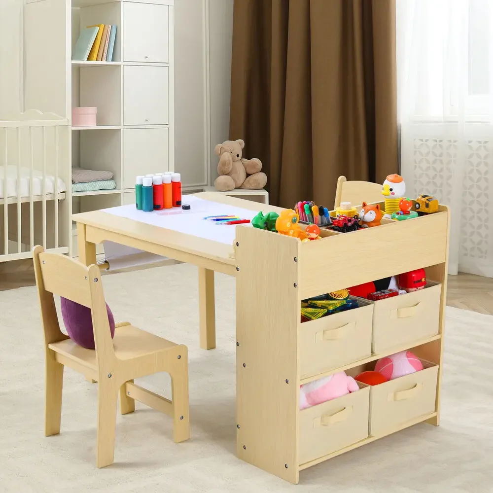 子供用アートテーブル＆チェア2脚セット 広々とした収納棚付き - Art And Craft Quotes For Kids のレビューと価格