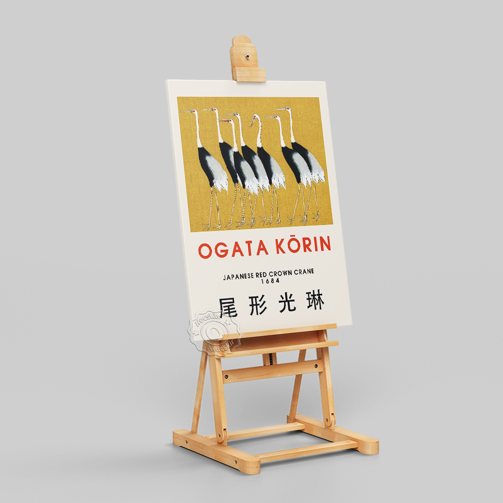 Gogata Korin-刻まれた帆布のポスター,日本の芸術 - Art Craft Museum のレビューと価格