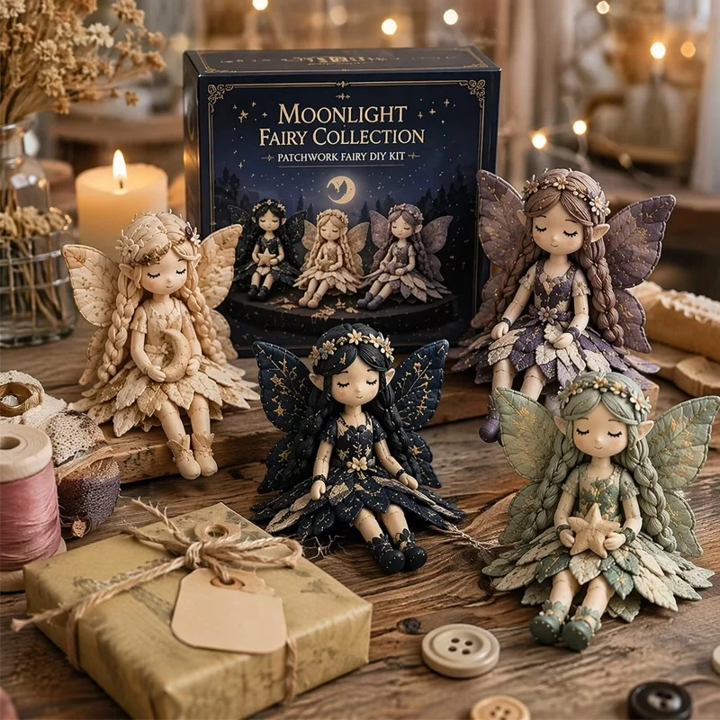 妖精のパッチワークソーイングキット 4点セット DIYクラフ - Art Craft Kits For Adults のレビューと価格