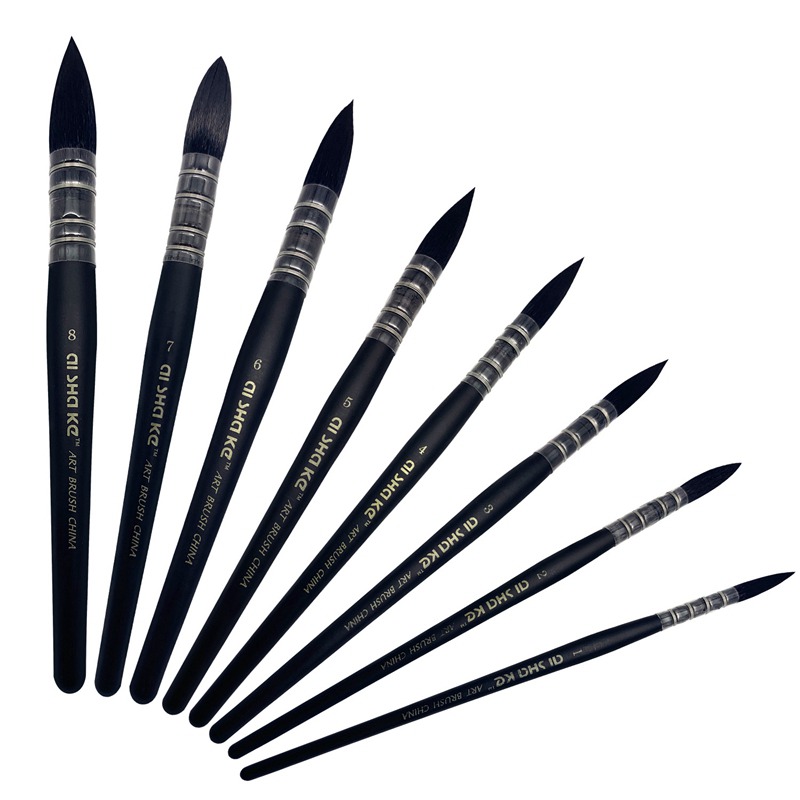 水彩絵筆,1個,水彩絵の具用ナイロン丸いブラシ,アクリル,ガ - Gouache Paint Set のレビューと価格