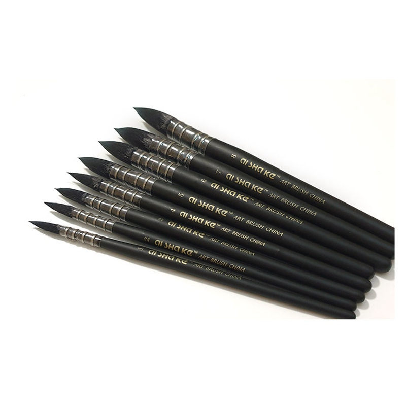 水彩絵筆,1個,水彩絵の具用ナイロン丸いブラシ,アクリル,ガ - Gouache Paint Set のレビューと価格