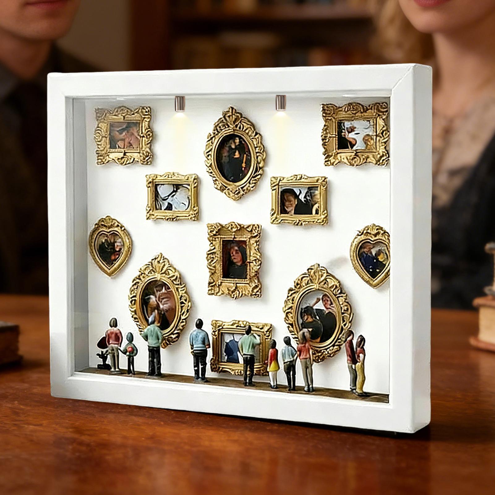 小型ディスプレイボックスDIYディープフレームミニチュアミュ - Art Craft Museum のレビューと価格