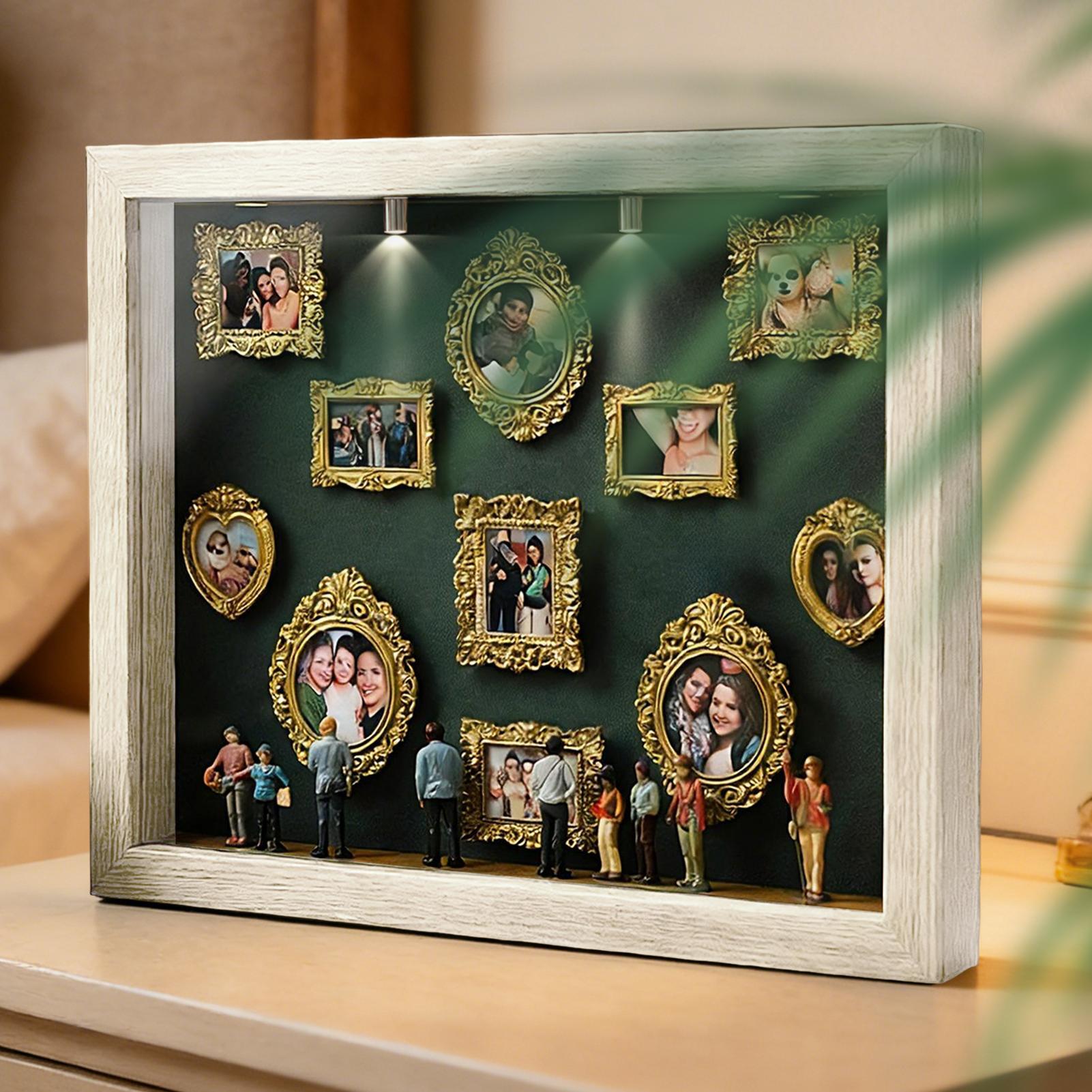 小型ディスプレイボックスDIYディープフレームミニチュアミュ - Art Craft Museum のレビューと価格