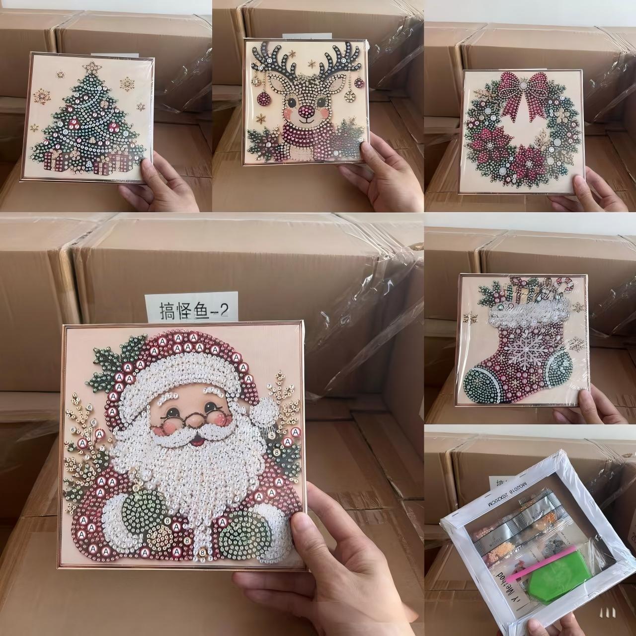 クリスマスパールダイヤモンドペインティングアートキット（フレ - Art Craft Kits For Adults のレビューと価格