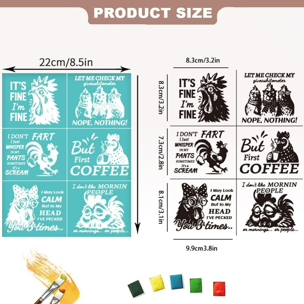 2 シート チョーク シルク スクリーン ステンシル ユーモ - Silk Screen Printing のレビューと価格