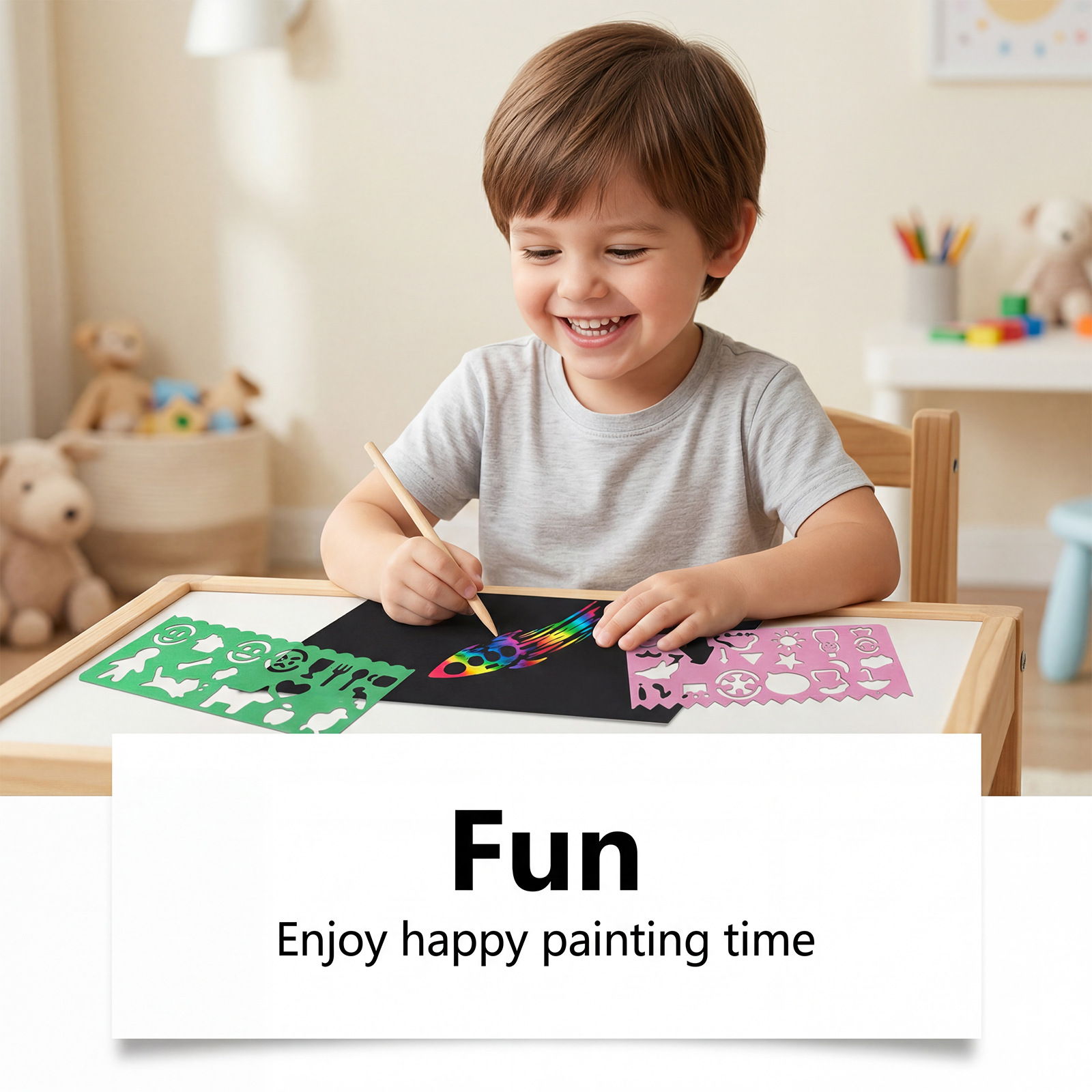 カラーコーティング紙、模写しやすい透明紙、子供向けDIYペイ - Art Craft Easy のレビューと価格