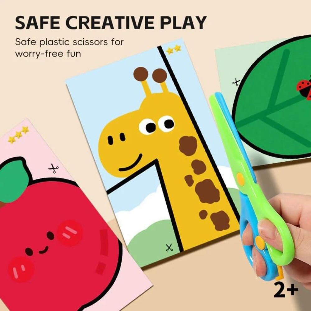 安全子供用ペーパーカッティングキット、ツール開発、アートクラ - Art Craft For Preschool のレビューと価格