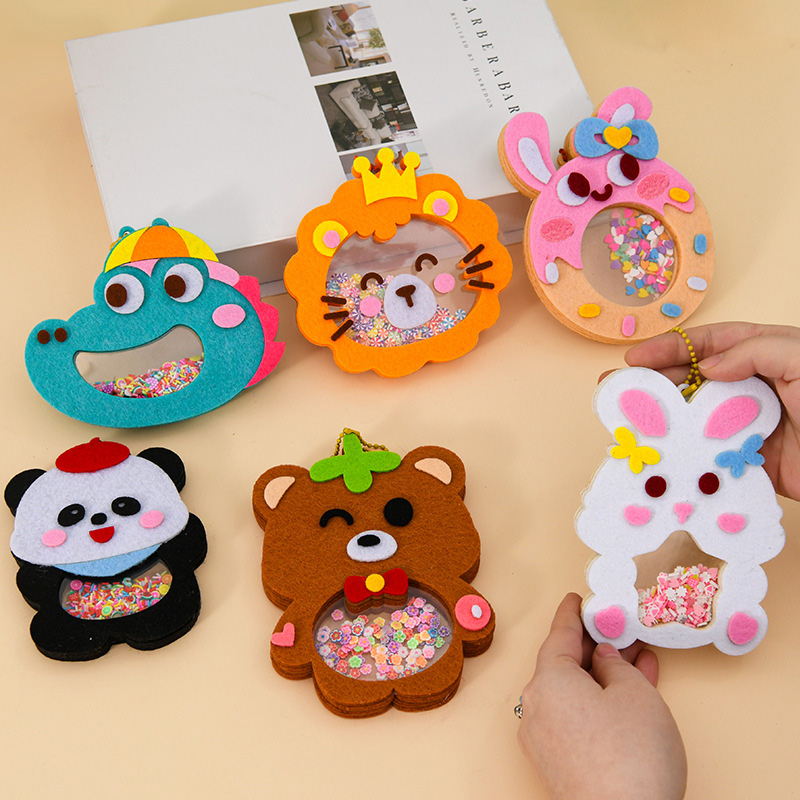 DIY動物シェイクペンダントアートクラフトキット 子供 男の - Art Craft Easy のレビューと価格