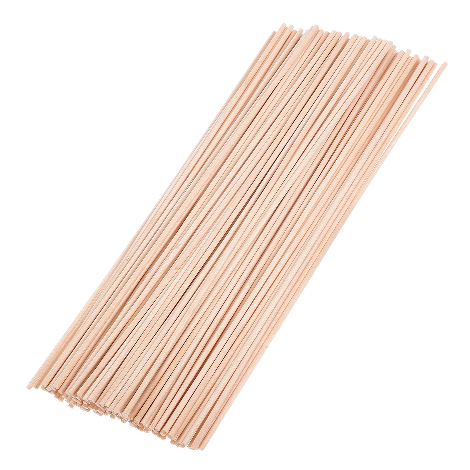 100本 DIY木製クラフトダボロッドスティック、未仕上げ、 - Art Craft Stick のレビューと価格