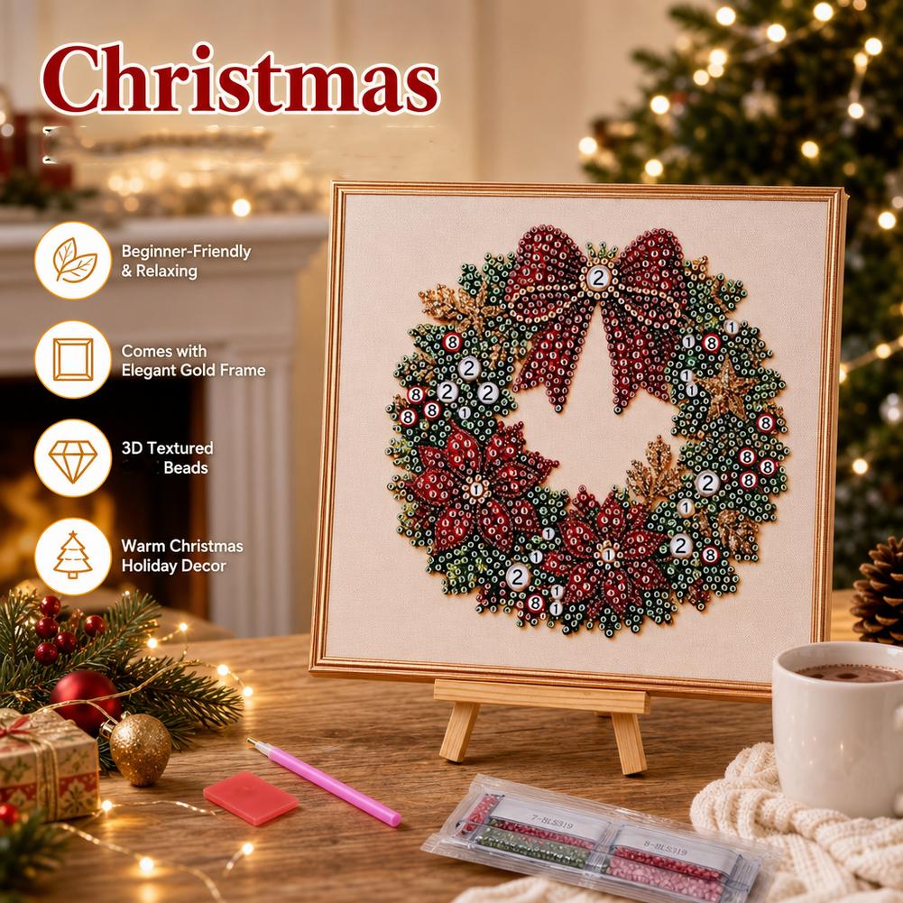 クリスマスパールダイヤモンドペインティングアートセット（フレ - Art Craft Kits For Adults のレビューと価格