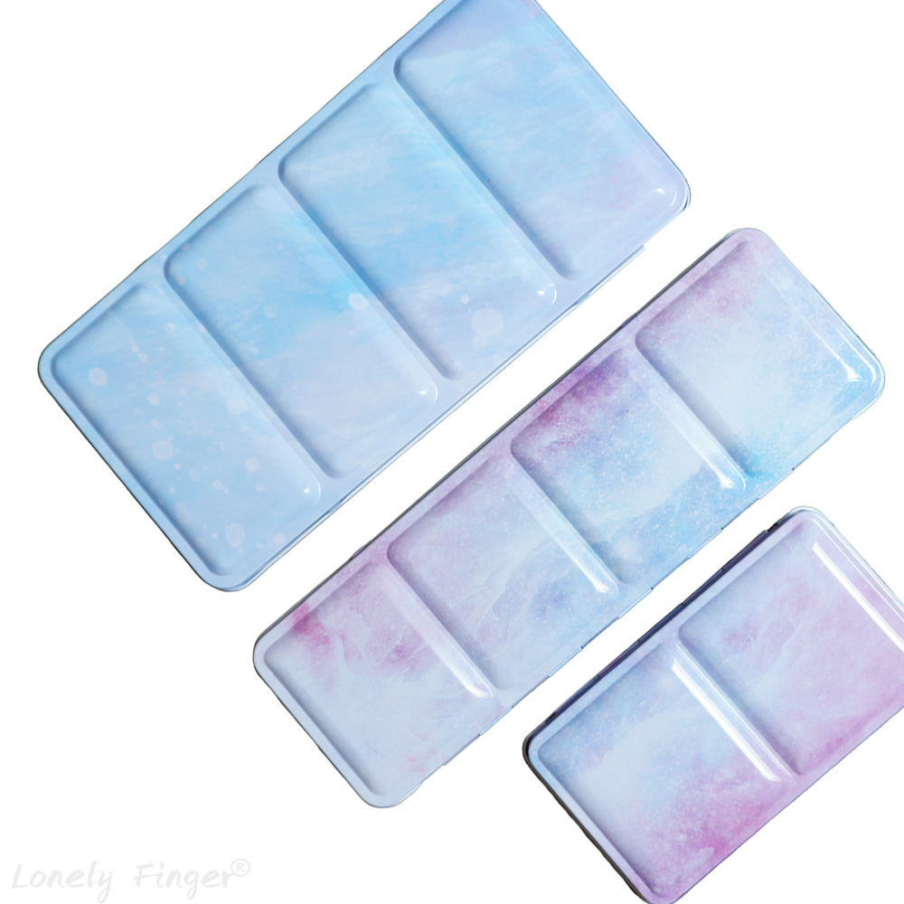 空の水彩パレット缶セット（14/26/52パン入り）、蓋付き - Gouache Paint Set のレビューと価格