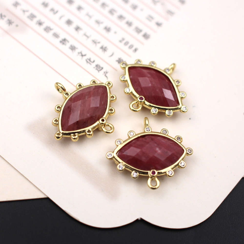 10 個ファセットマーキスシェイプナチュラルローズクォーツブ - Art Craft Eyes のレビューと価格