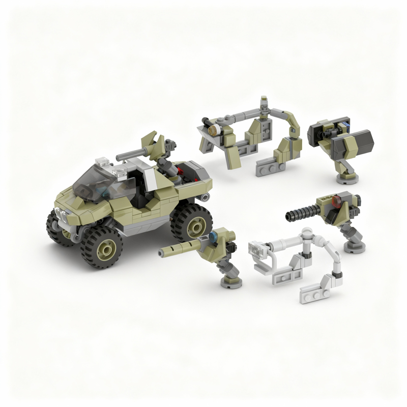 378ピース MOC スペースワースホッグ スピードチャンピ - Art And Craft Rocket のレビューと価格
