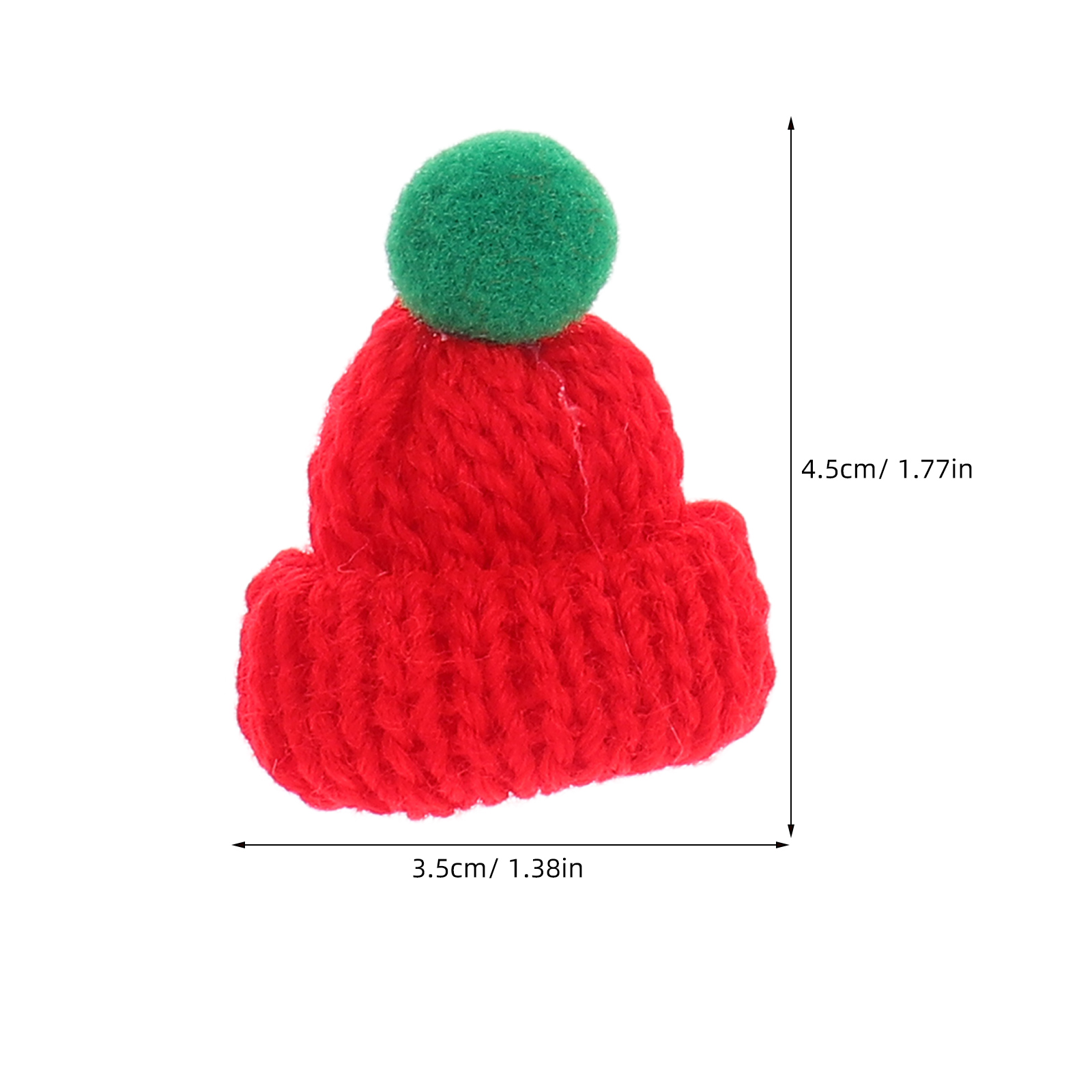 60 個ミニニット帽子工芸品用ホリデービーニーオーナメント  - Art Craft And Cloth のレビューと価格